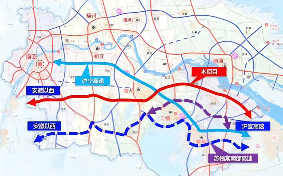 拔头筹,沪武高速扩建工程太仓至常州段将开工,工程意义非凡_腾讯新闻
