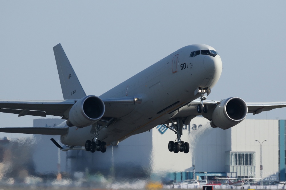 空自航程倍增器kc767空中加油机图集