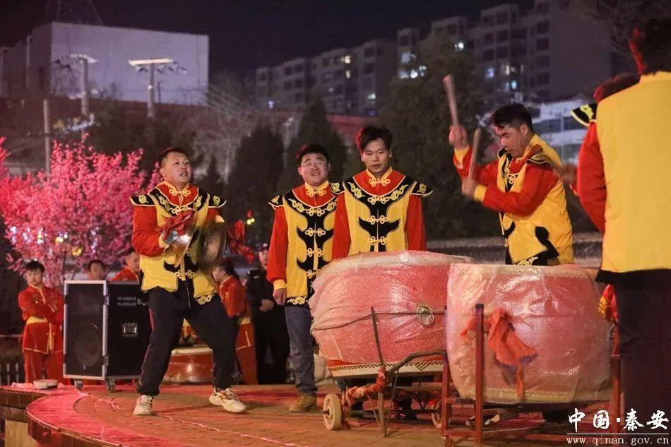 【甘快看】"擂动成纪"秦安县击鼓表演活动掠影(组图)_腾讯新闻