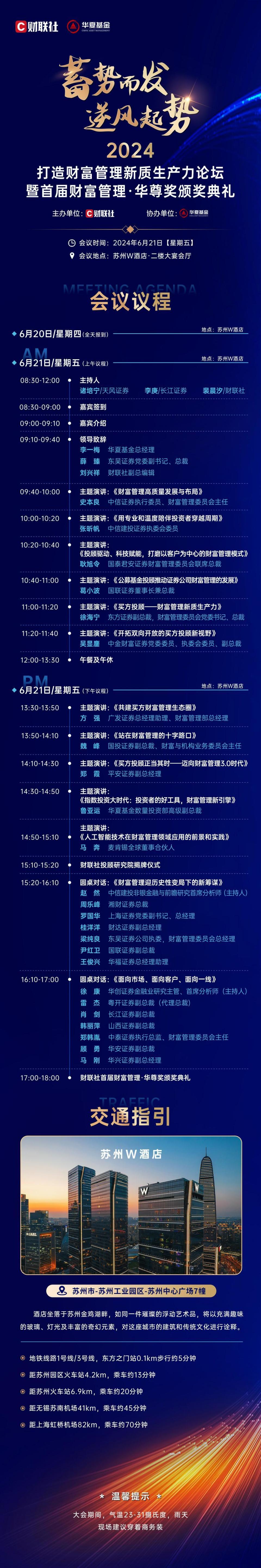 为何都在如此关注苏州？2天后财富管理论坛召开！又一波出席阵容亮相-腾讯新闻