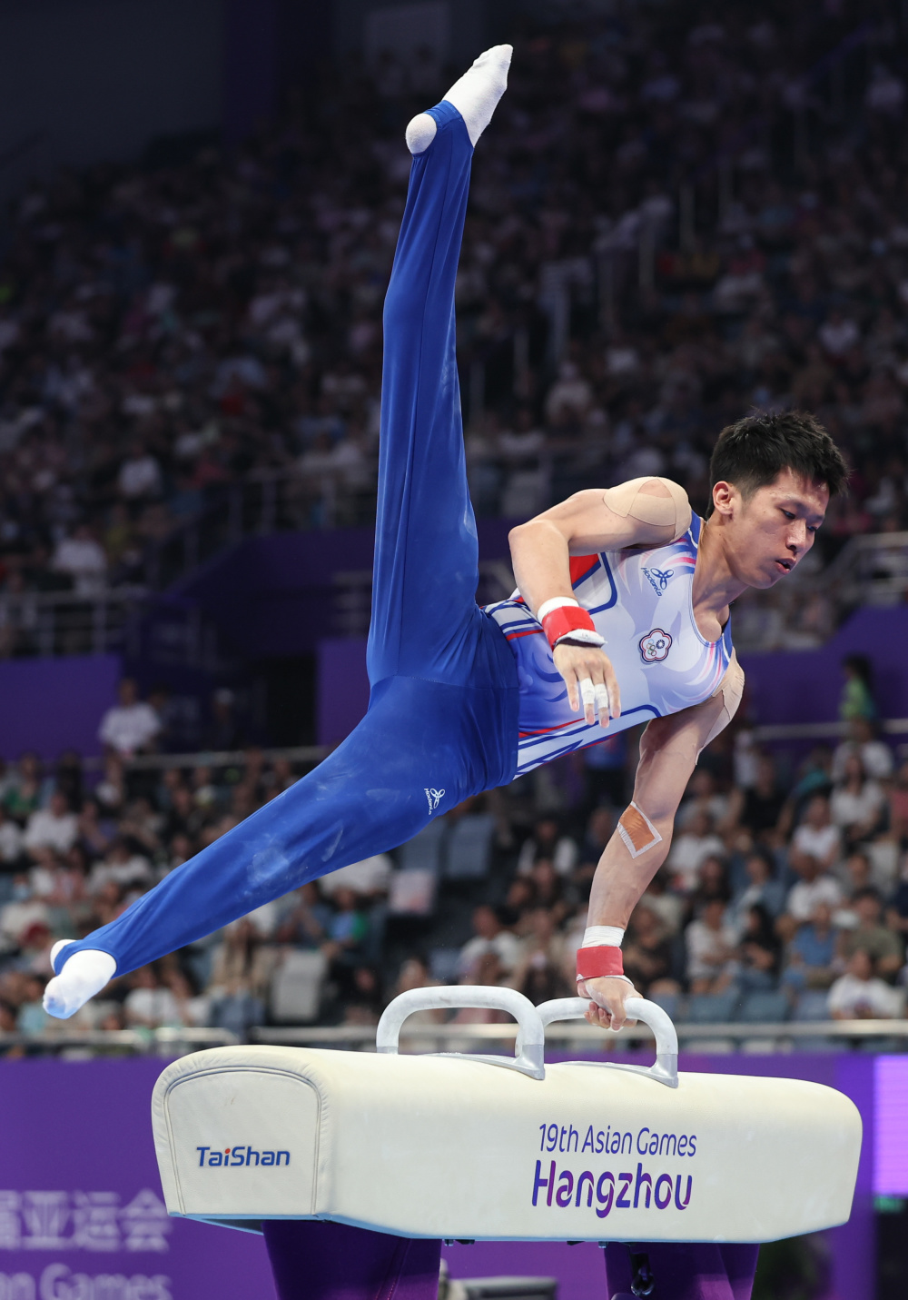 新华社记者 朱峥 摄9月28日,中国台北选手李智凯在比赛后.