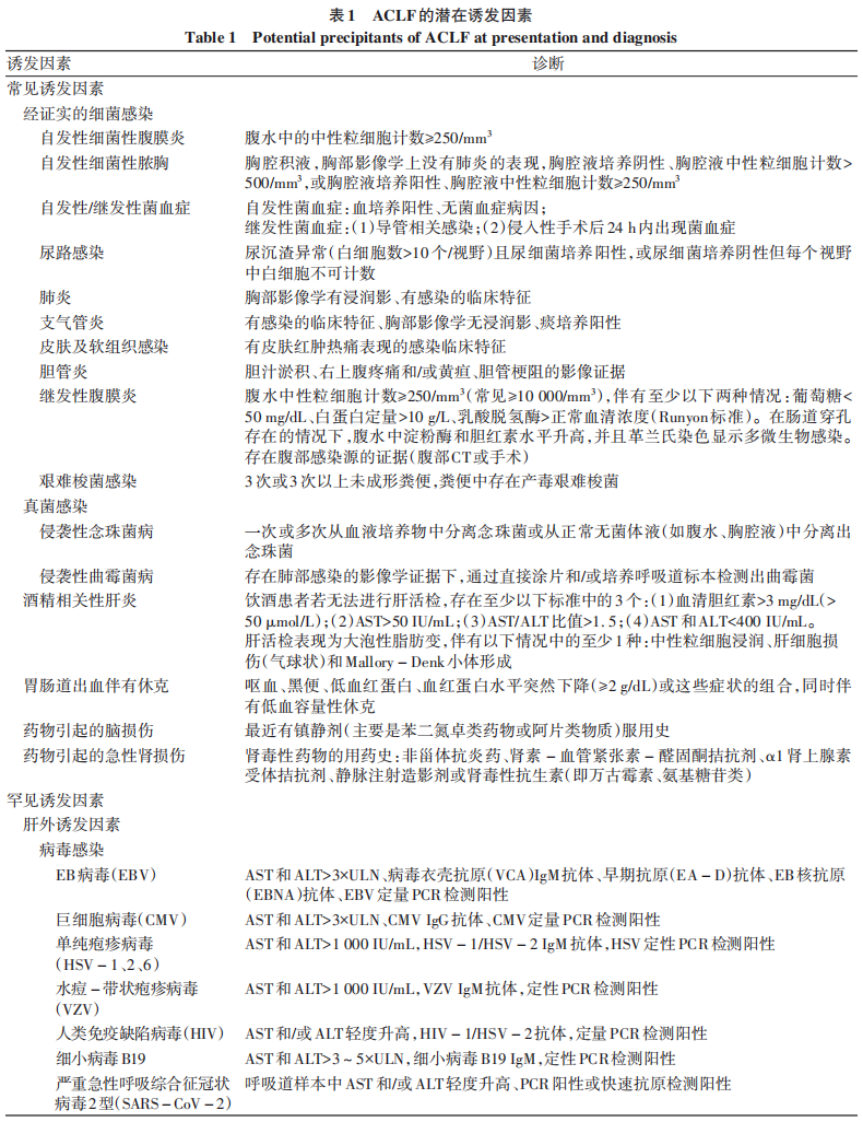 指南推荐|2023年欧洲肝病学会临床实践指南:慢加急性肝衰竭