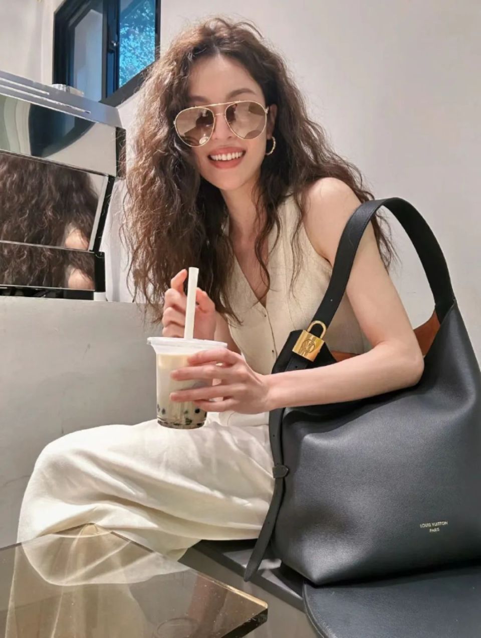 看了金智媛的羊毛卷,想烫发的心又挡不住啦!