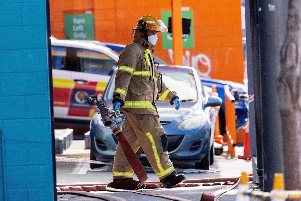 新西兰消防员图片