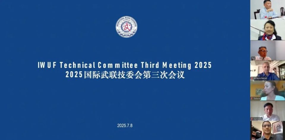 国际武联技术委员会线上会议顺利召开
