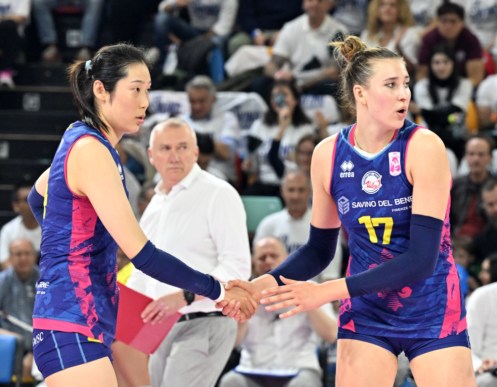 排球——意甲女排联赛:科内利亚诺夺得冠军