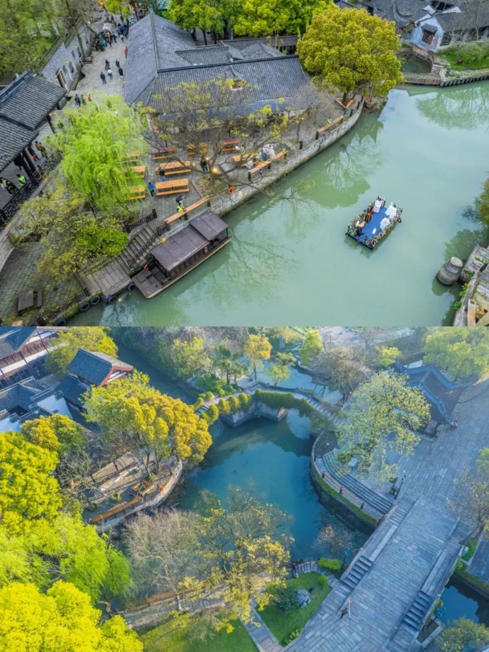 图源:小红书@猴爸爸旅行梅花洲如名字"梅花"一般,小而美~桃源古村落