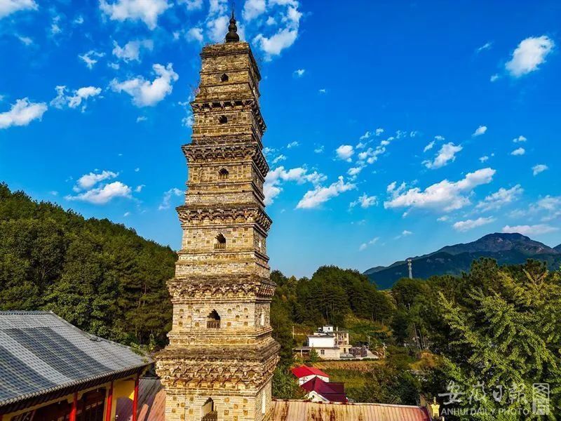 岳西:千年古塔焕新颜_腾讯新闻