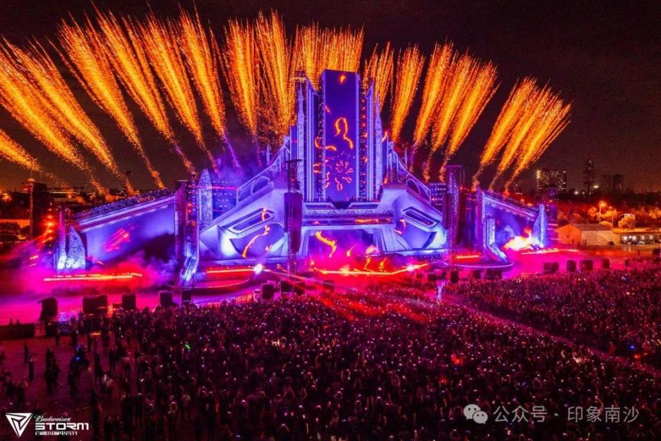 顶配音乐风暴+超炫烟花！百威风暴电音节广州站蓄势待发_腾讯新闻