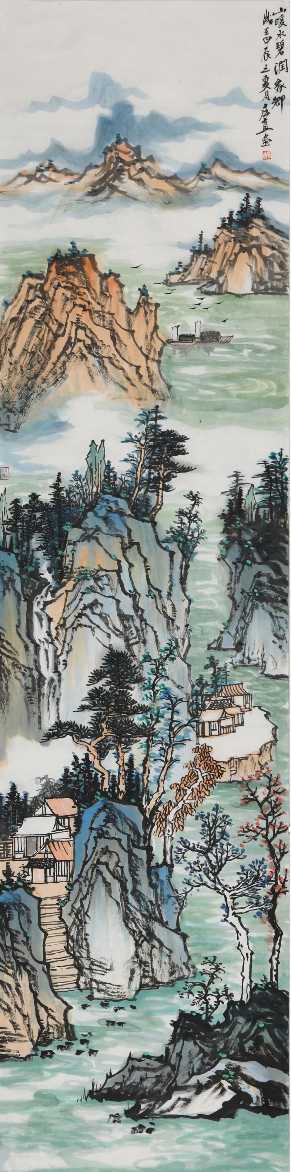 乡村振兴主题山水画的艺术价值与时代意义丨屈直