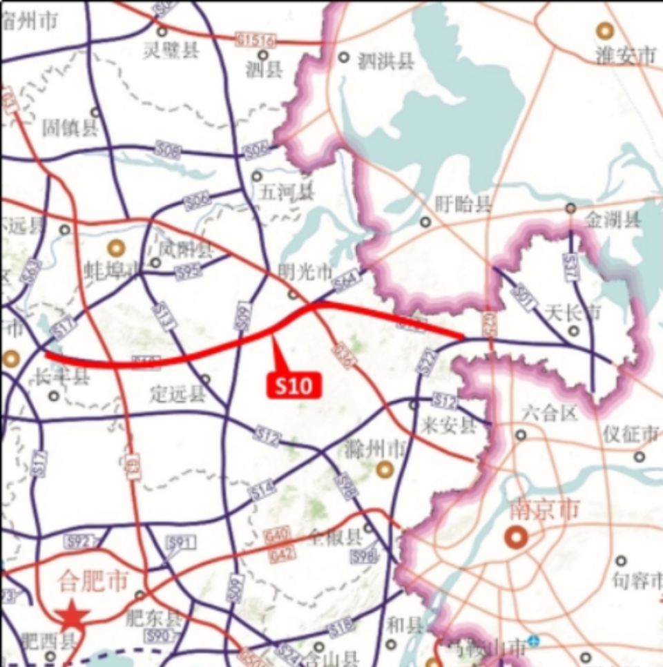 江苏高速公路网络图图片