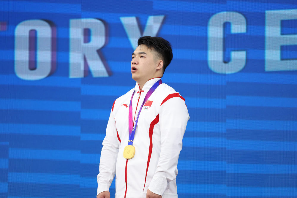 举重——中国选手田涛获男子96公斤级冠军_腾讯新闻