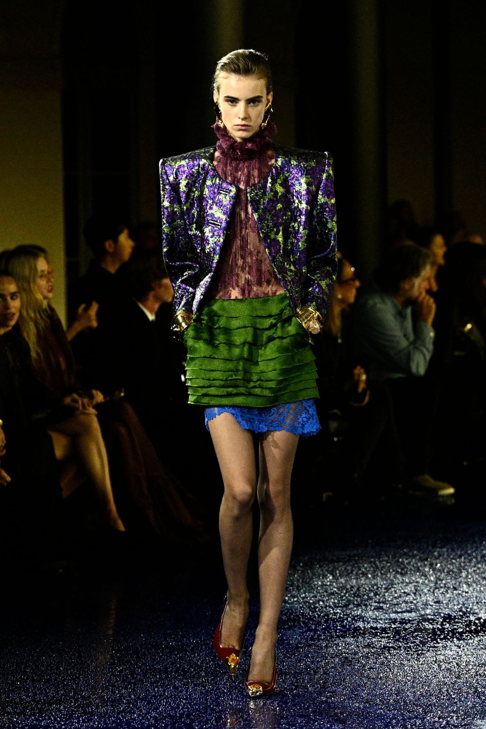 巴黎时装周——圣罗兰品牌时装秀