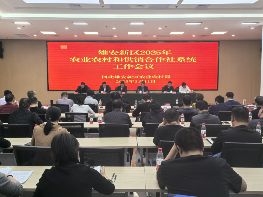 雄安新区召开2025年农业农村和供销合作社系统工作会议