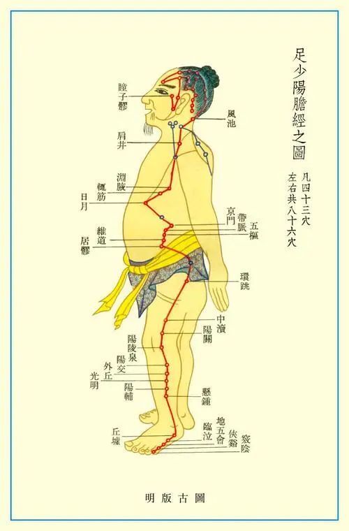 三叉神经痛的针灸图解图片