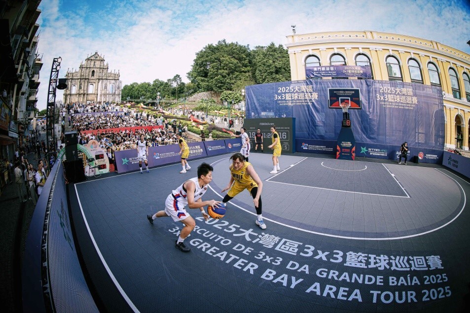 2025大湾区3×3篮球巡回赛澳门总决赛落幕