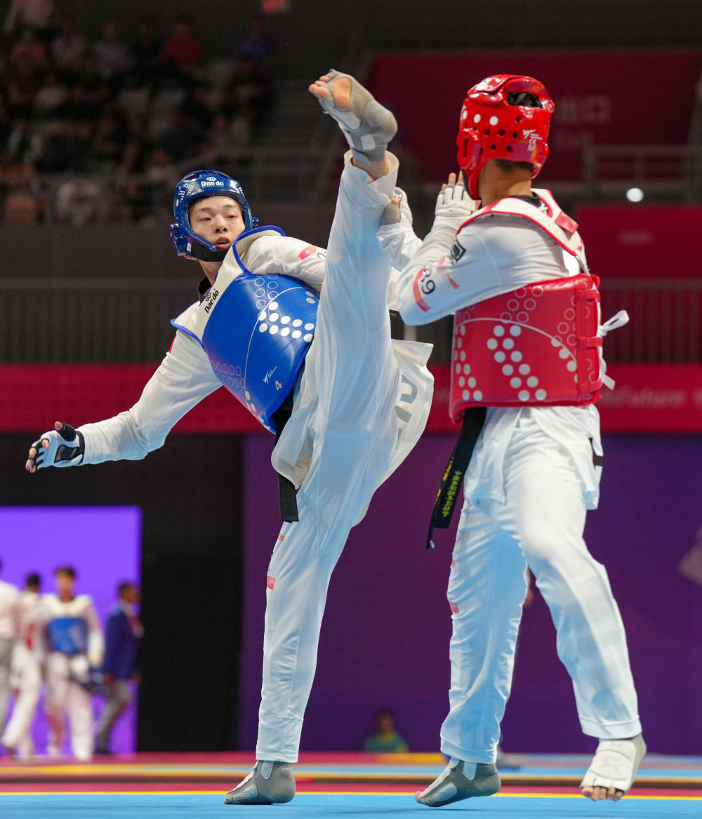 跆拳道男子80公斤级赛况崔阳无缘八强