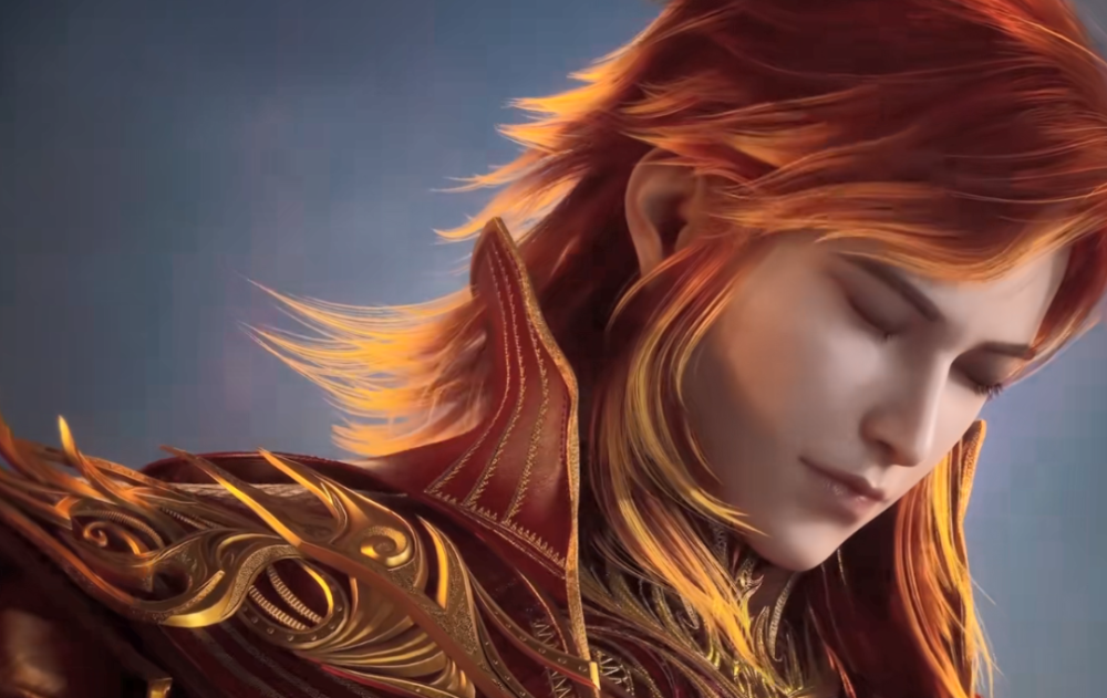 斗罗马红俊的凤凰神形象曝光发型颜值都变帅了不输戴沐白