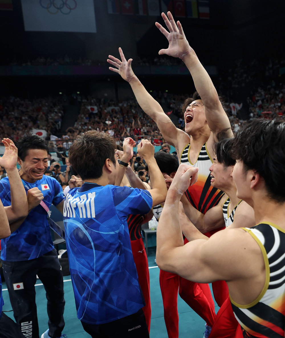 巴黎奥运会丨体操——日本队夺得男子团体冠军(2)