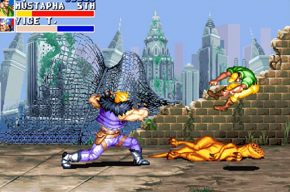 街机《恐龙快打》里的八个boss,当初你最怕哪一个?_腾讯新闻