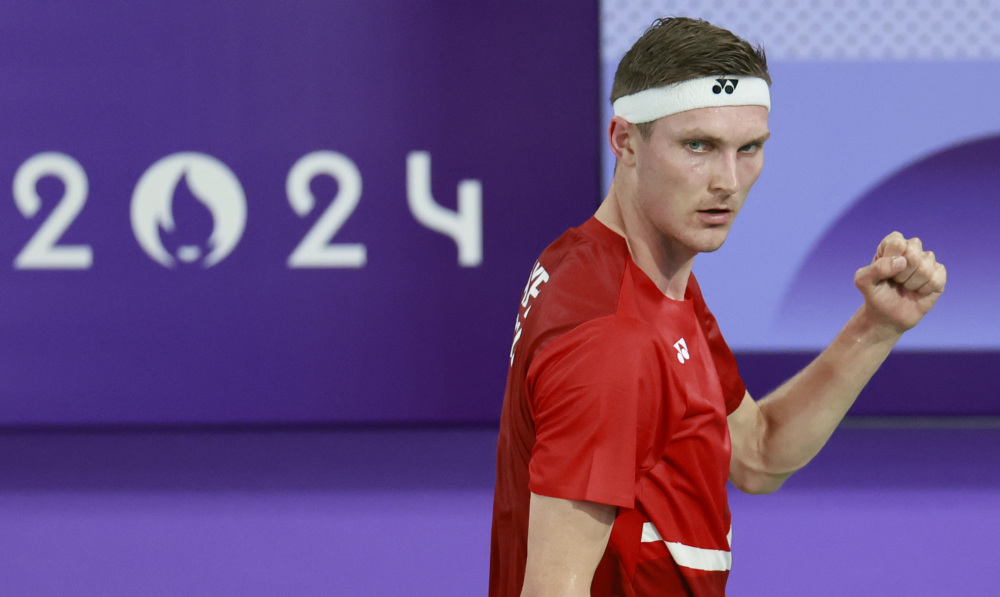 巴黎奥运会丨羽毛球——男单小组赛:安赛龙获胜(3)