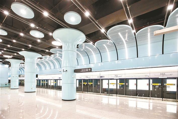 深圳地铁16号线今日投入使用 设计尽显巧思,一起感受地铁空间的迷人之