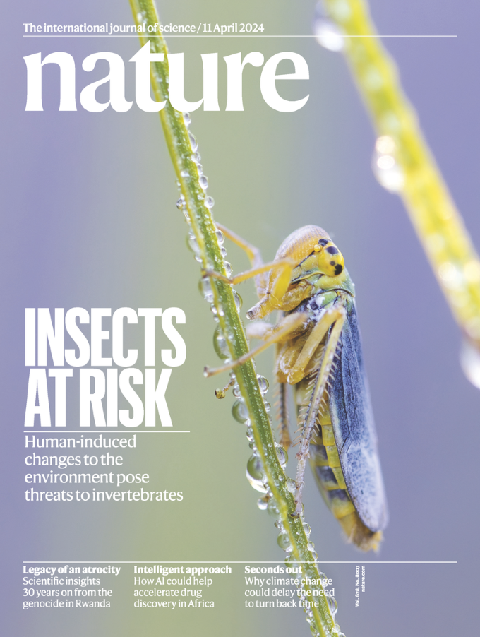 《自然》封面故事:昆虫生存危机|2024年4月11日刊_腾讯新闻