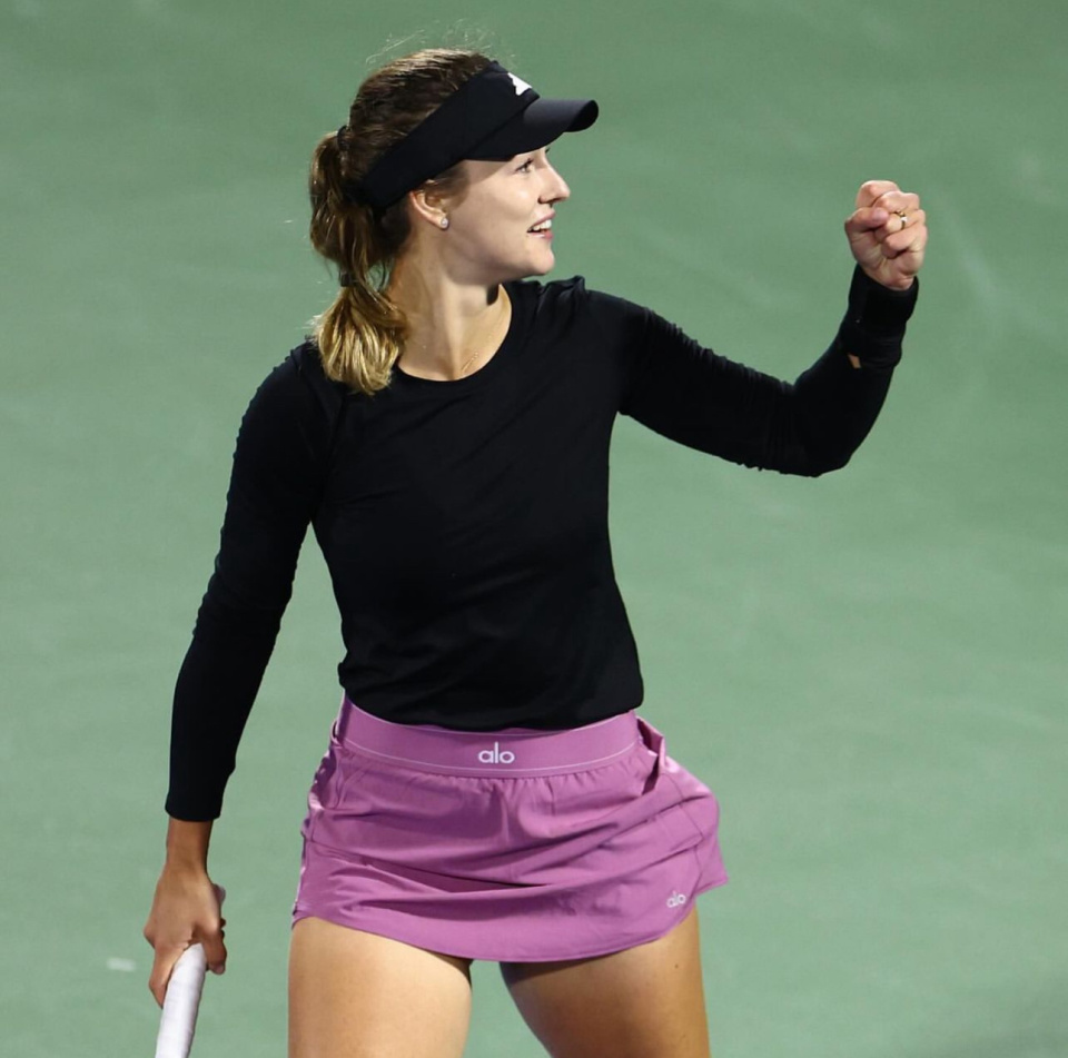 揭秘新一代网球女神情史,先后与两位大满贯冠军热恋,美得动人心魄