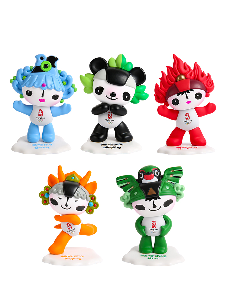 继一周年版冰墩墩后首款福娃手办天猫独家首发