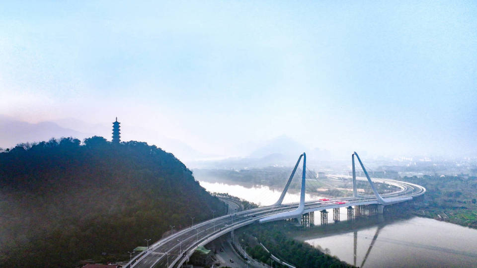 临海伏龙大桥,正式通车!_腾讯新闻