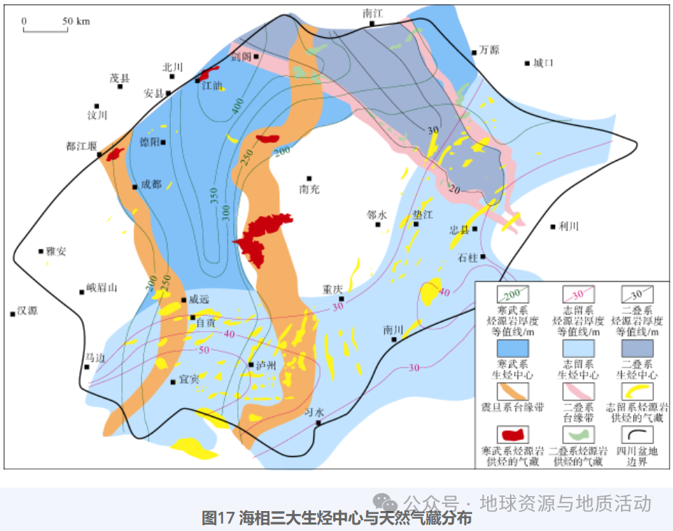 四川盆地海相碳酸盐岩全油气系统成藏特征与有序分布规律
