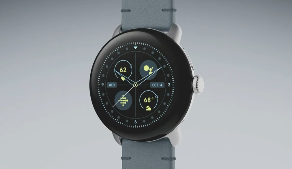 谷歌Pixel Watch 2 手表发布：骁龙W5+ Gen 1 芯片、新增UWB-腾讯新闻