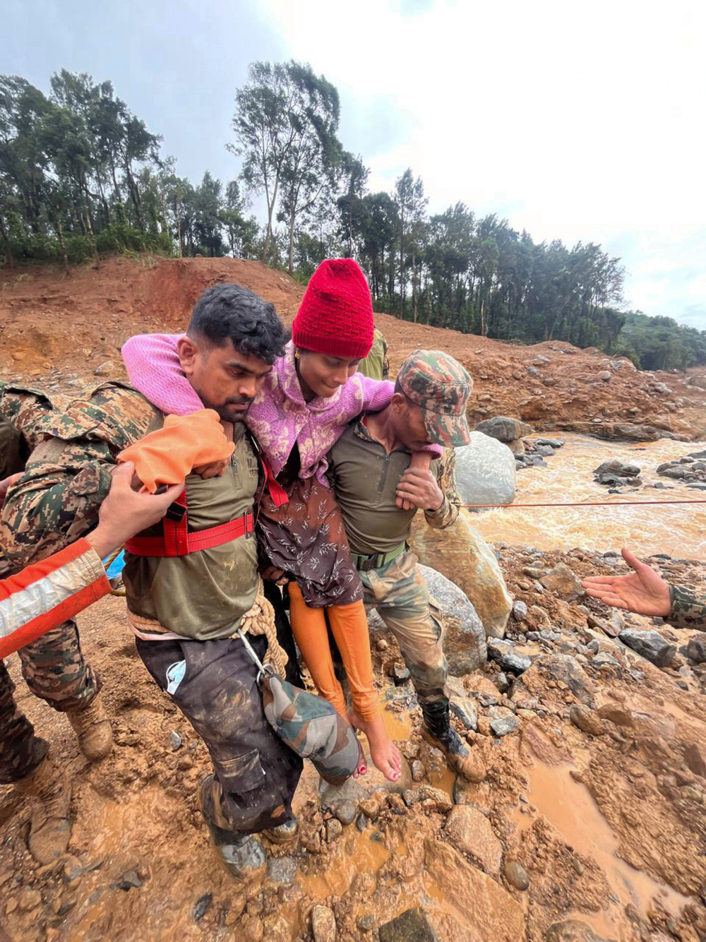 印度喀拉拉邦山体滑坡死亡人数升至148人