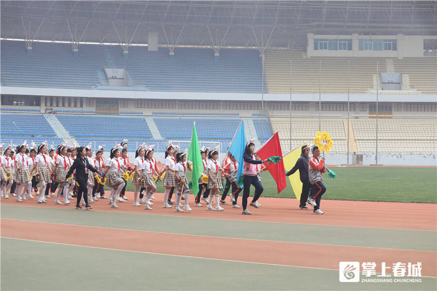 盘龙区古幢小学举行第一届春季体育节