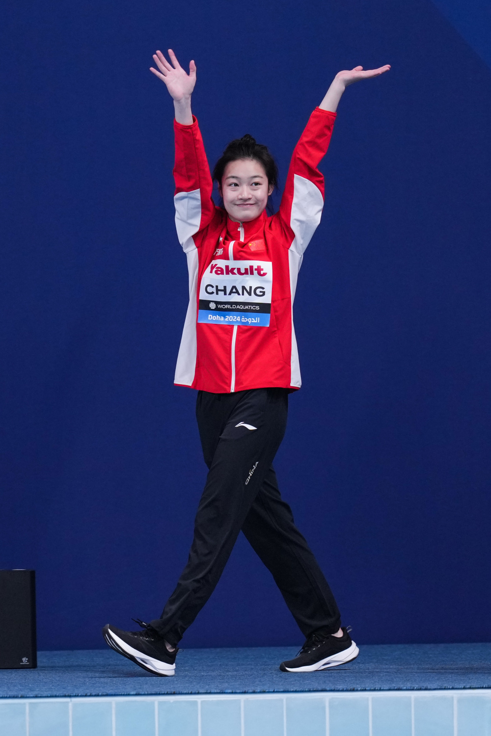 跳水——女子3米板:昌雅妮,陈艺文包揽冠亚军_腾讯新闻