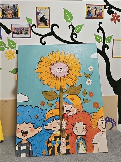 一人带娃抗癌！她边照顾病儿边画画，背后故事有多暖？