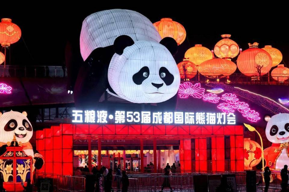 成都国际熊猫灯会,明年见