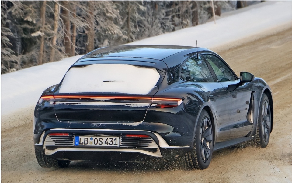 全新保时捷taycan旅行版谍照曝光_腾讯新闻