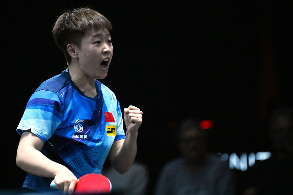 体育乒乓球wtt新加坡大满贯张瑞胜平野美宇