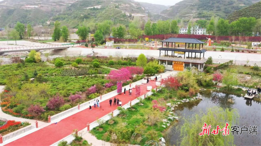 新寺镇青瓦寺村依托国家紫斑牡丹观赏园区植物园,以及正在开发的八龙