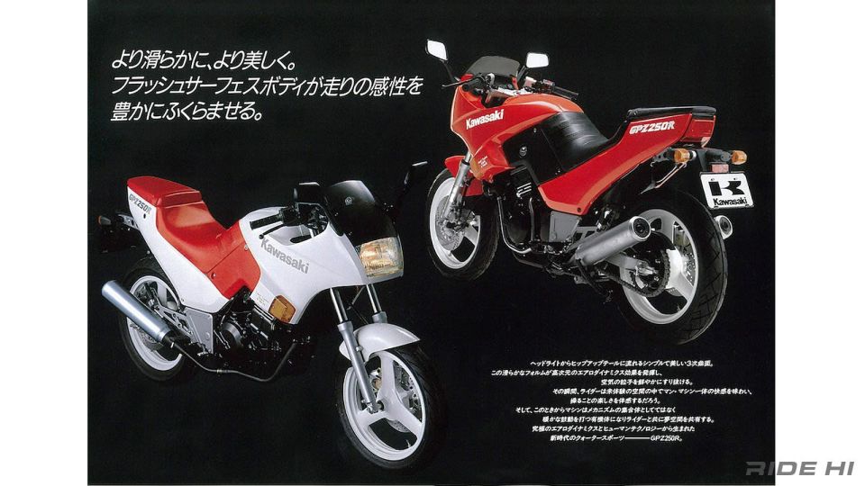 43匹13000转,1985款川崎gpz250r