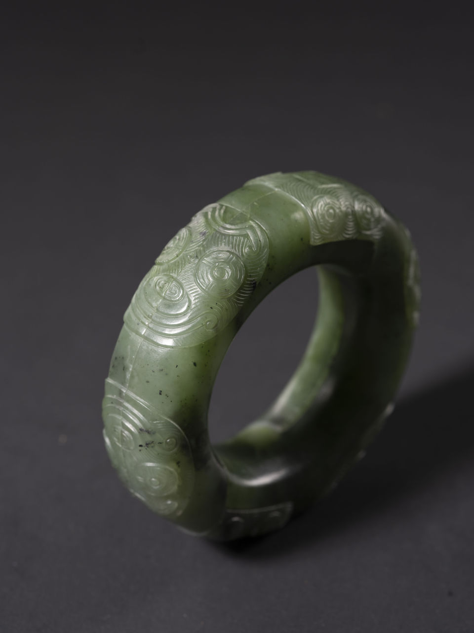 清乾隆 玉蚩尤合璧连环