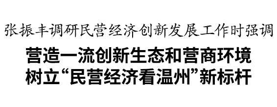张振丰调研民营经济创新发展工作_腾讯新闻