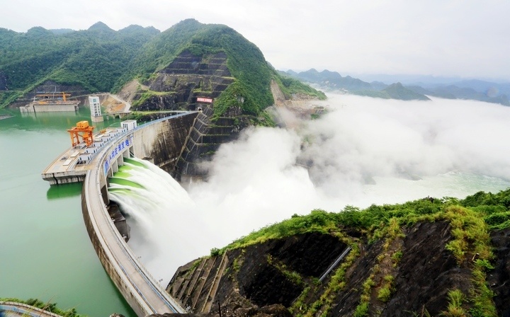 水电九局参建的贵州乌江构皮滩水电站获中国土木工程詹天佑奖