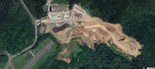  ▲“九鹏基地”卫星地图