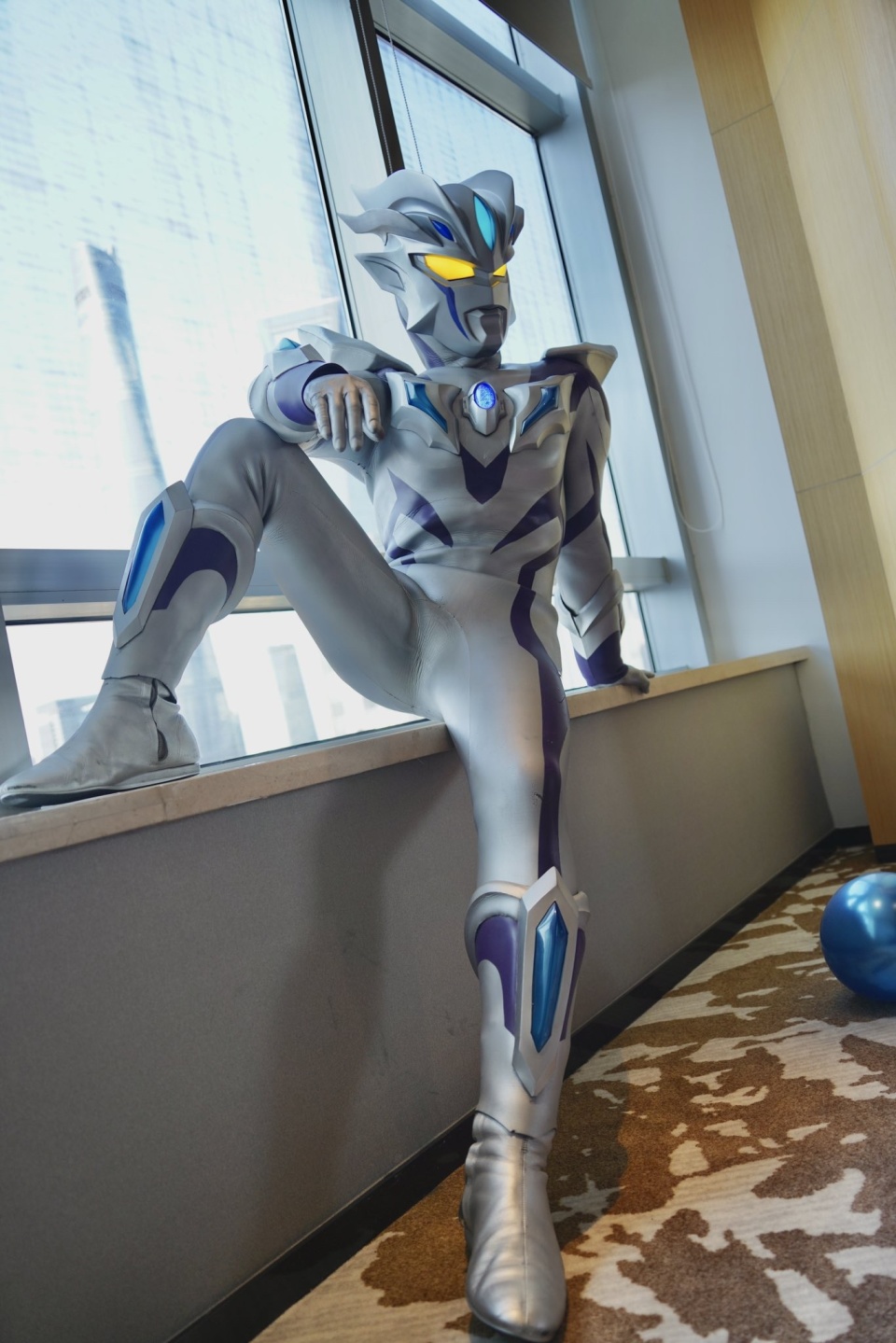 超帅气的无限彼岸赛罗奥特曼皮套特写 不知道何时能再次登场