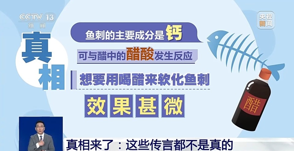 生活中这些传言不靠谱，鱼刺卡喉喝醋吞饭真
