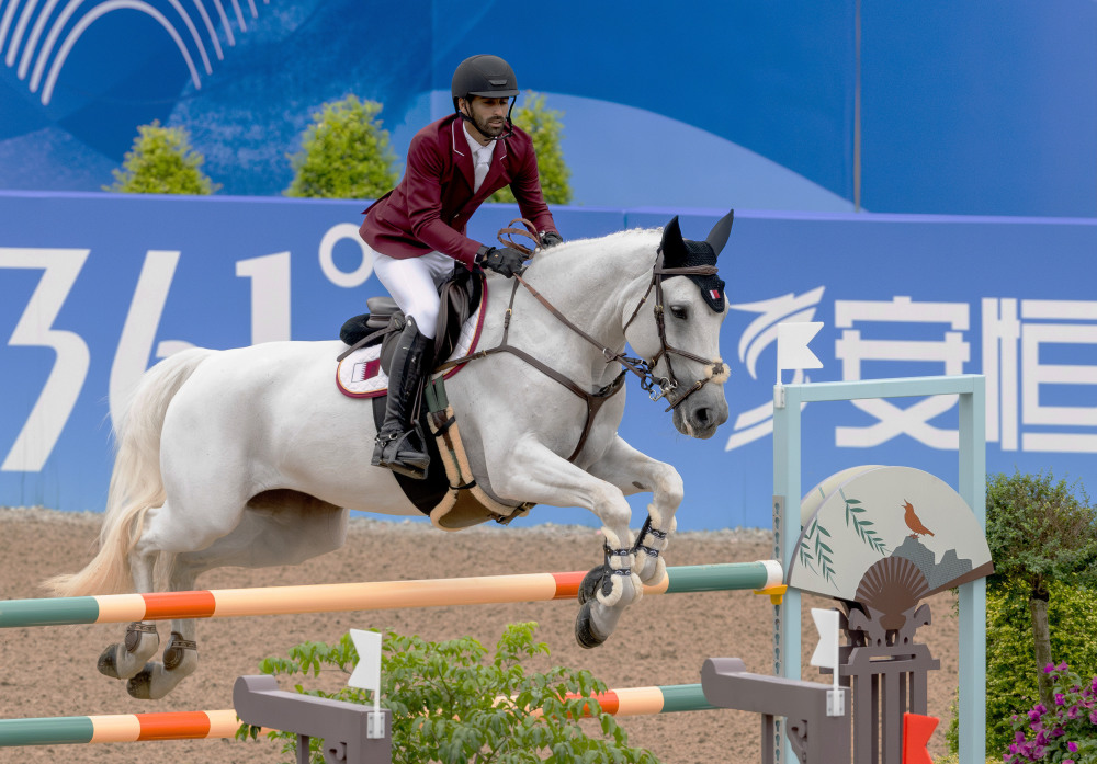 马术场地障碍个人赛赛况2