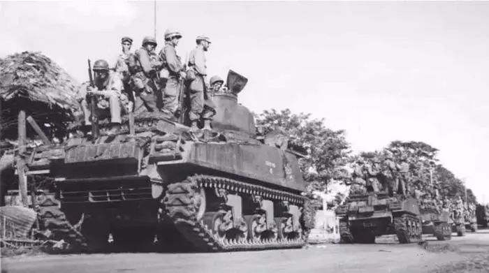 1252 太平洋坦克战 (20):吕宋1945,日美坦克战
