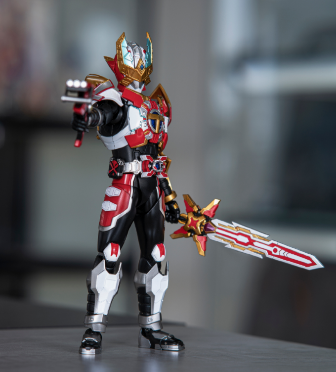 帝皇侠之后还有大招铠甲勇士手办战神刑天新预告附带战神烈火剑